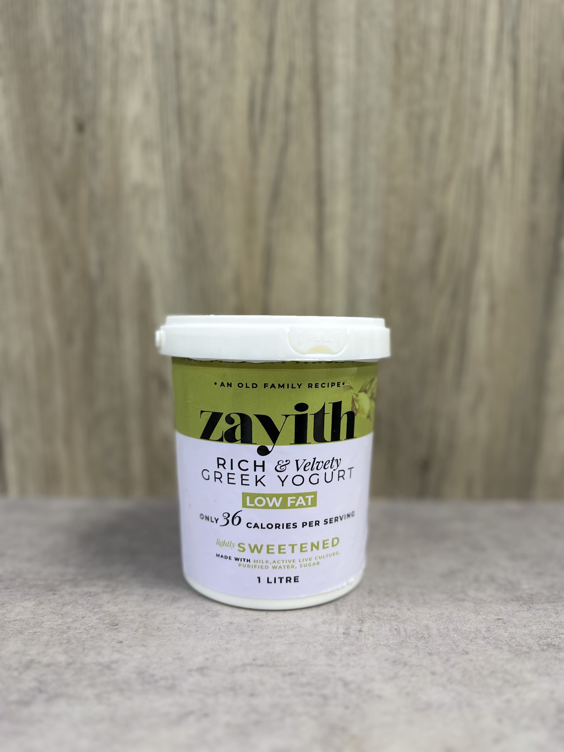 Zayith low-fat Greek yogurt