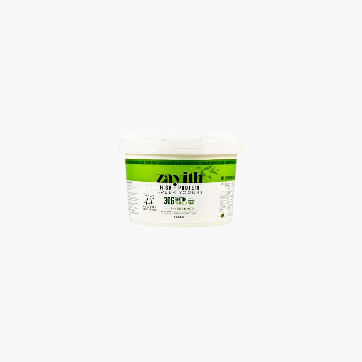 Zayith High-Protein Sweetened Greek Yogurt - Image 3