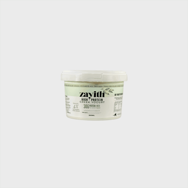 Zayith High-Protein Unsweetened Greek Yogurt - Image 2