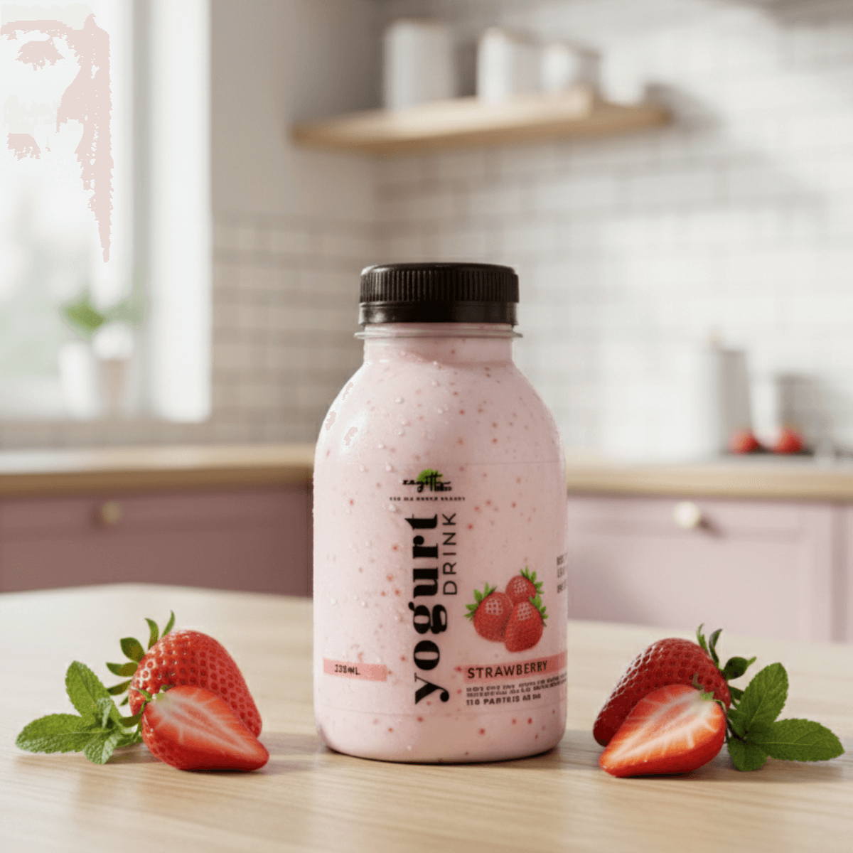 Zayith Strawberry Yogurt Drink - Image 4