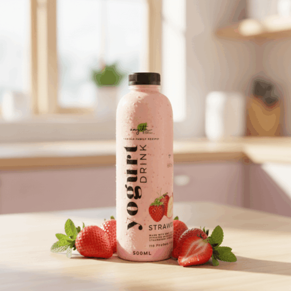 Zayith Strawberry Yogurt Drink - Image 2