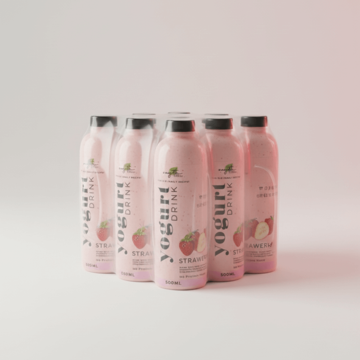 Zayith Strawberry Yogurt Drink - Image 3