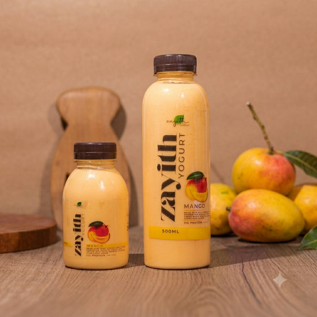 zayith mango yogurt drink