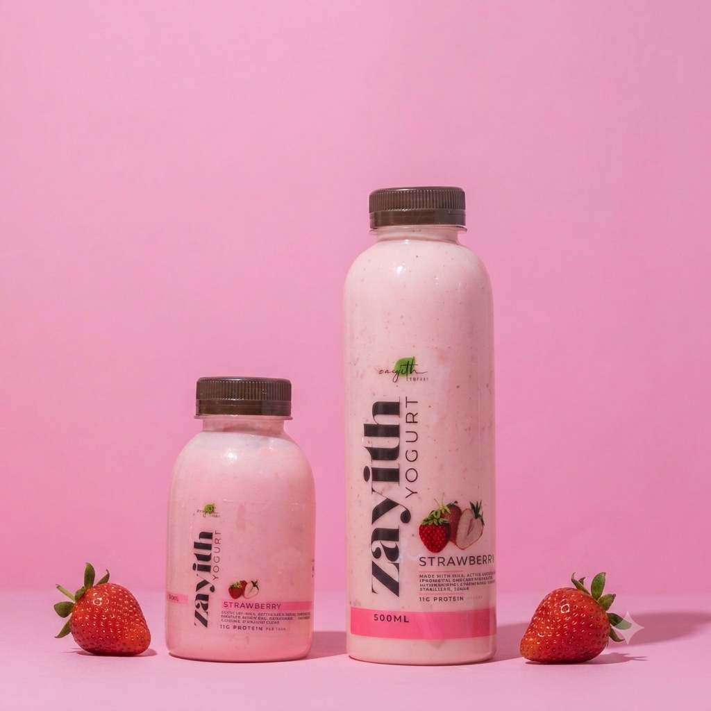 zayith strawberry yogurt drink