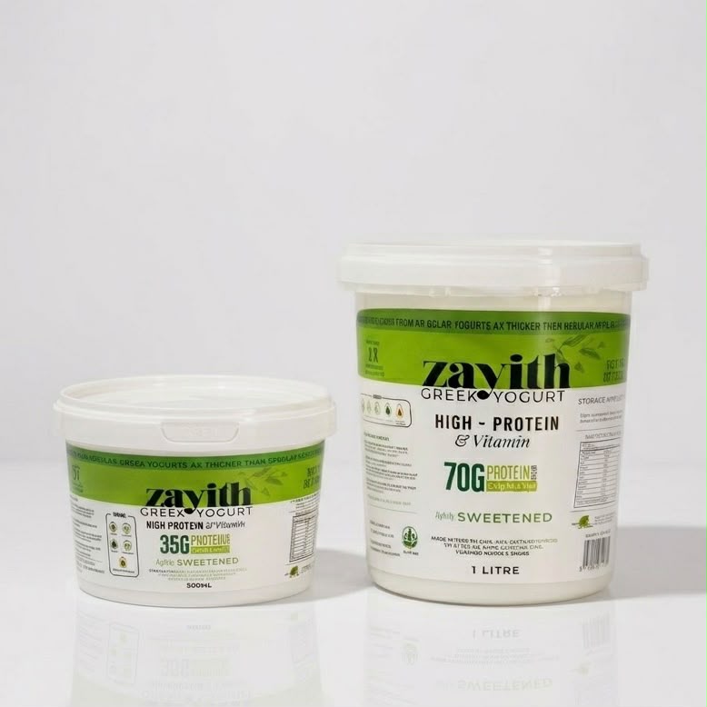 Zayith High Protein & Vitamin Sweetened Greek Yogurt