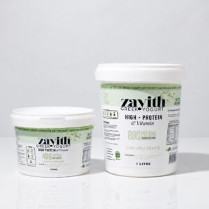 Zayith High Protein & Vitamin Unsweetened Greek Yogurt
