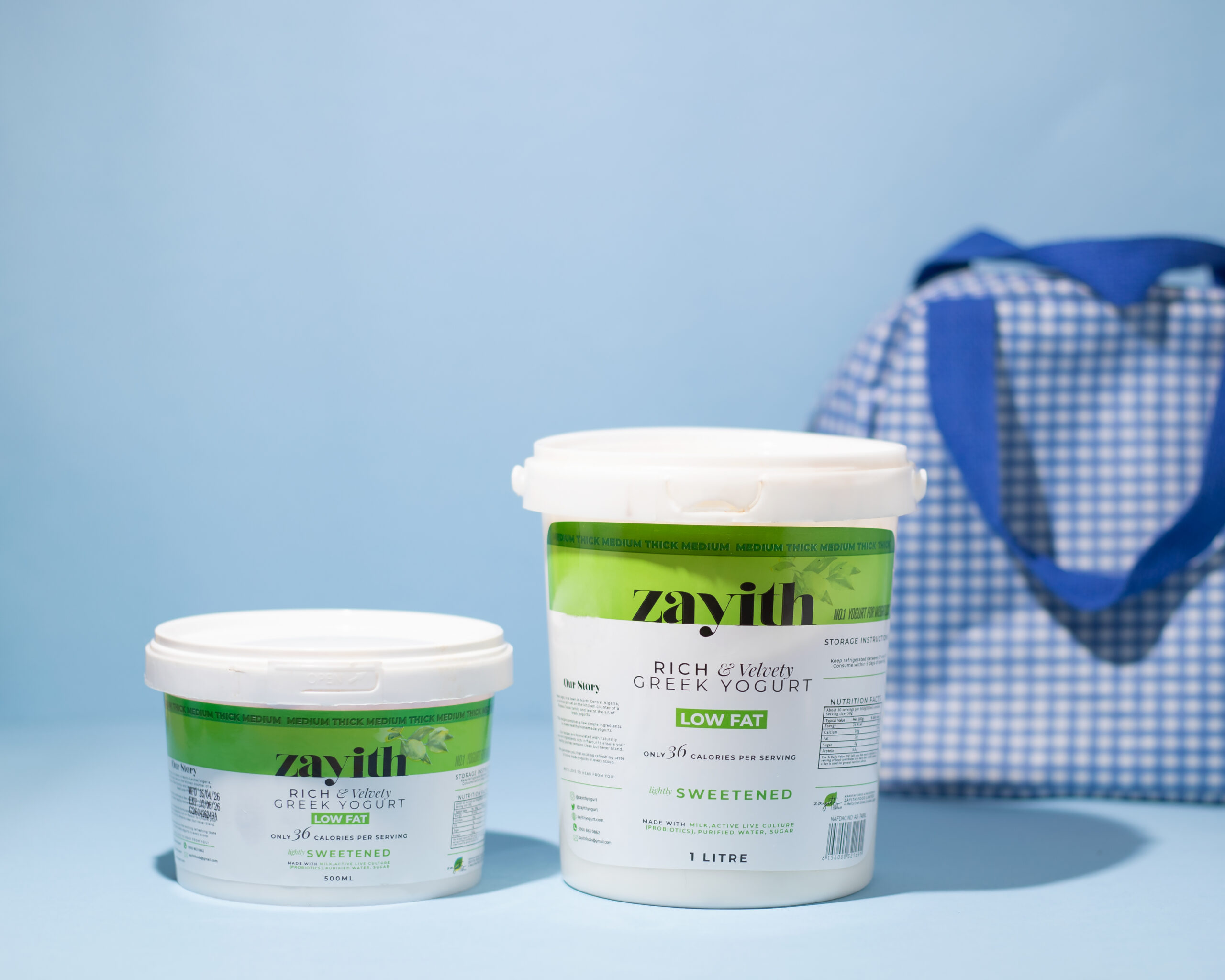 Zayith Low-Fat Sweetened Greek Yogurt