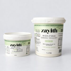 Zayith Low-Fat Unsweetened Greek Yogurt