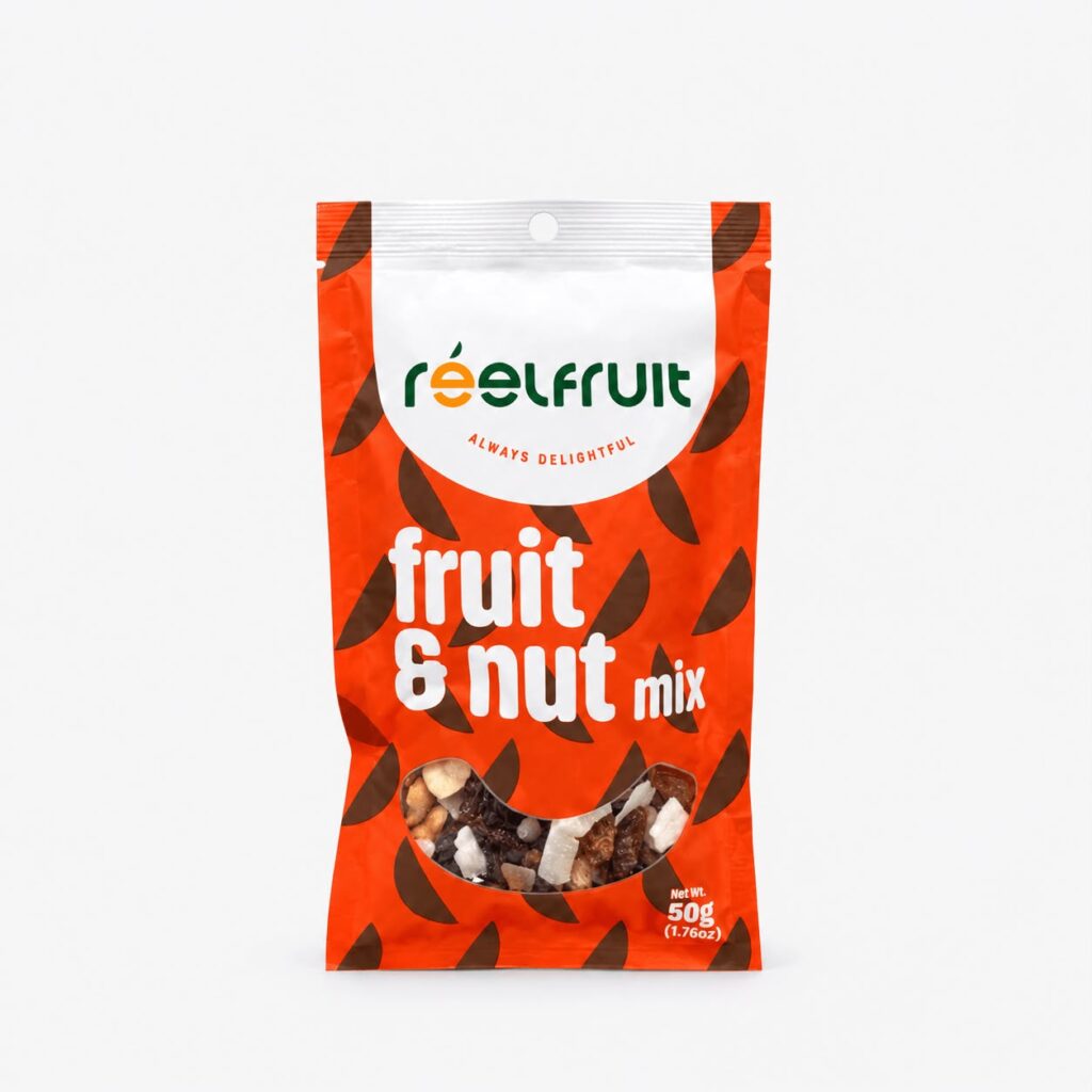 Reelfruit Fruit and Nut Mix pack